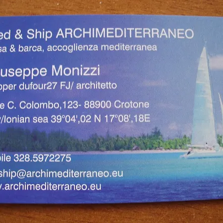 Bed & Ship Archimediterraneo فندق مبيت وإفطار